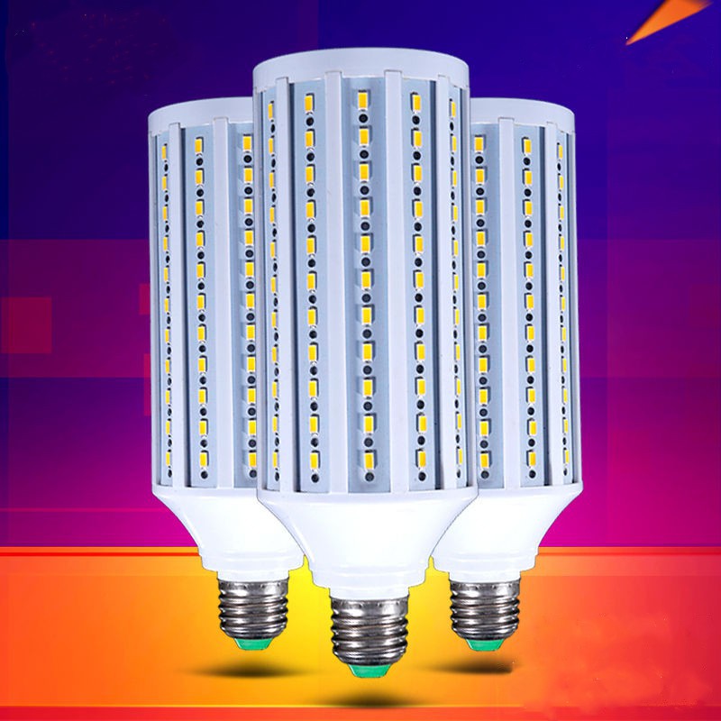 ประหยัดพลังงาน E14 E27 B22 220V LED 10W 20W 30W 40W 60W 80W ความสว่างสูงโคมไฟข้าวโพดหลอดไฟโคมระย้าสําหรับ Home