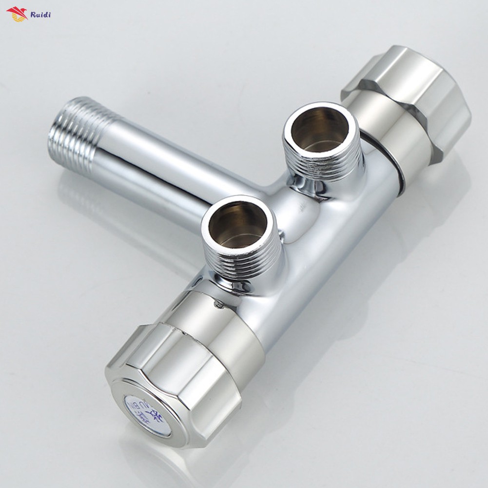 3 Way Triangular Valves One Into Two Out Double Water Angle Multi ...