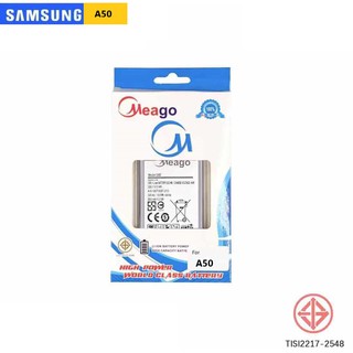 Battery​ Meago​ samsung ซัมซุง a50 a70 a510 a520(2017) a710 c7 c9 e5 a5 g313 g360 g530 แบตเตอรี่​ มี​โก้