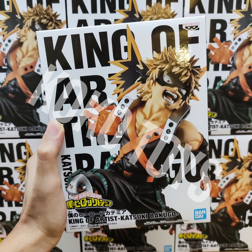 ส นค าพร อมส ง ของแท My Hero Academia King Of Artist Katsuki Bakugo Figure Banpresto Shopee Thailand