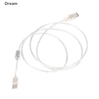 &lt;Dream&gt; สายเคเบิล Firewire Ieee 1394 6 Pin ตัวผู้ เป็น Usb 2.0 ตัวผู้ 1 ชิ้น