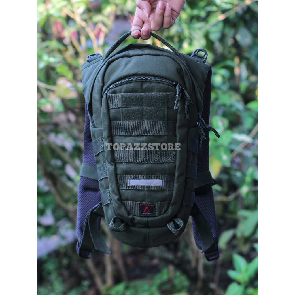 ยุทธวิธีกองทัพจักรยาน Hydropack กระเป๋าตํารวจทหารกองทัพกระเป๋าเป้สะพายหลัง Gowes ลาย TNI Altissimo