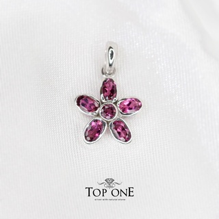 Top1Jewelry จี้เงินแท้925 พลอย Pink Tourmaline แท้