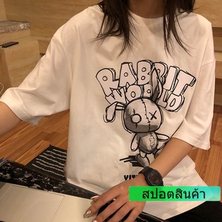 Yite ใหม่ เสื้อยืดแขนสั้น ทรงหลวม ลายการ์ตูนอเมริกันย้อนยุค สําหรับผู้หญิง 2022