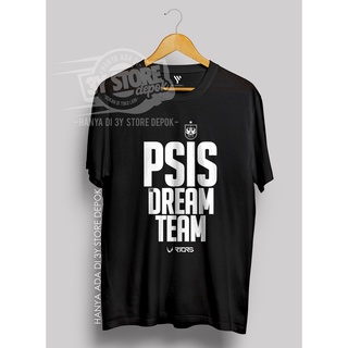 เสื้อยืดโอเวอร์ไซส์เสื้อยืด ผ้าฝ้าย พิมพ์ลาย PSIS SEMARANG PRIDE 01 30S - 3Y STORE ผ่อนคลายS-3XL