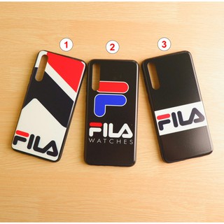 Huawei P20 / P20 plus / P20 pro เคสขอบนิ่มเส้นนูน FILA