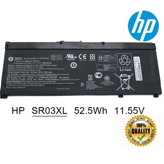 HP แบตเตอรี่ SR03XL ของแท้ (สำหรับ 15-cx0084tx 15-cb527tx 15-cb035tx 15-cb037tx  15-cx0124tx 15-cx0138tx) HP Battery