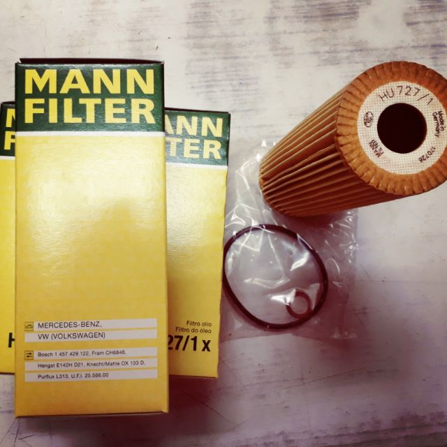 กรองน้ำมันเครื่องเบนซ์ E220 /C220 M.111 W140 S280 E280  เบอร์HU727/1X