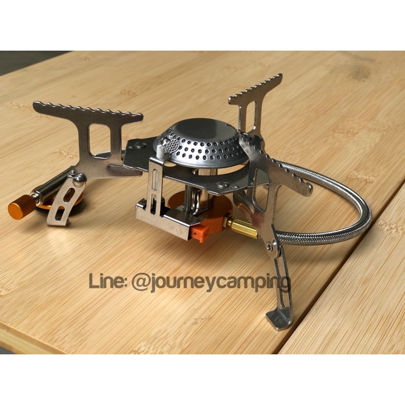 เตาแก๊สแค้มป์ปิ้ง Moka Pot ขนาดพกพา ระบบจุดสปาร์คไฟในตัว - รูปที่ 2