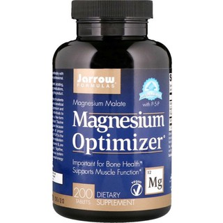 🌟Pre order⚡️⚡️Jarrow Formulas, Magnesium Optimizer, 200 Tablets🇺🇸