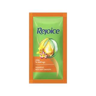 รีจอยส์ ริช ซอฟท์ สมูท แชมพู ขนาด 6 มล. แพ็ค 60 ซองRejoice Shampoo Rich Soft Smooth 6 ml x 60