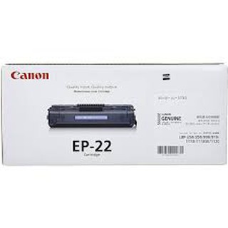 Original Canon EP-22 Black ตลับหมึกแท้ LBP200/ LBP250/ LBP350/ LBP800/ LBP810