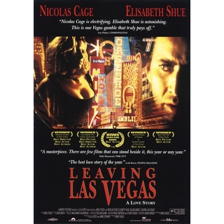 โปสเตอร์ Leaving Las Vegas ดื่มรักลาสเวกัส Nicolas Cage ขนาด 11.5 X 16.5 นิ้ว (A3)