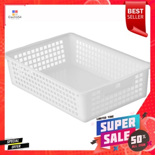 ตะแกรงใส่ของเหลี่ยม INSPACE KECH 5180 สีขาวKITCHEN GRATE SQUARE INSPACE 5180 WHITE