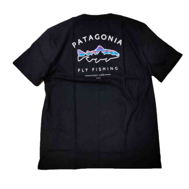 HA เสื้อยืด Patagonia เสื้อสตรีท Patagonia t shirt เสื้อยืดย้อนยุค