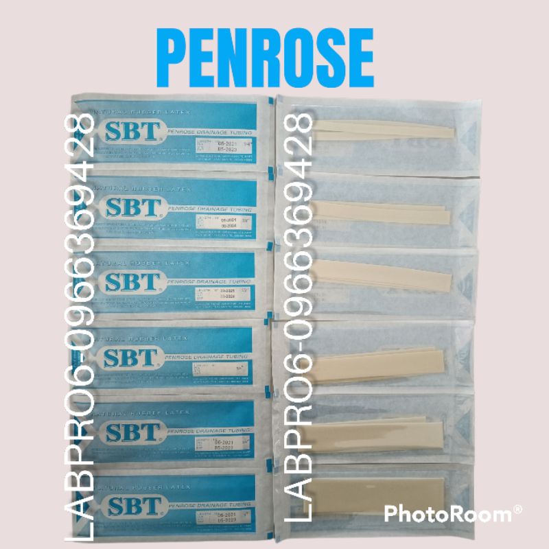 (1เส้น) SBT Penrose เพนโรส ท่อระบายน้ำ ท่อยาง ท่อโพนโรส ท่อระบายเพนโรส สายยางเพนโรส