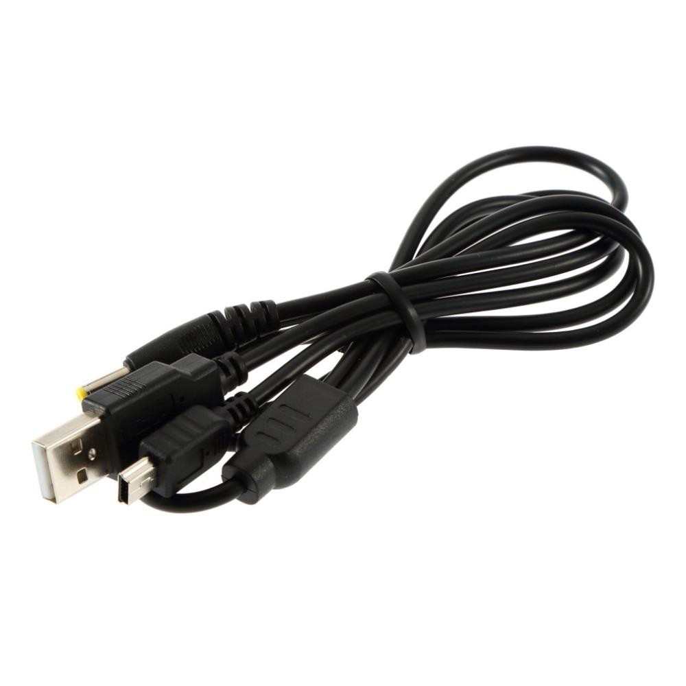 สายชาร์จ USB สําหรับ PSP (สําหรับพาวเวอร์แบงค์หรือเครื่องชาร์จ 5V 1A)