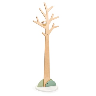 เสาแขวนเสื้อผ้าสีไม้พาสเทลสุดน่ารักจากแบรนด์ Tender Leaf Toys รุ่น Forest Coat Stand