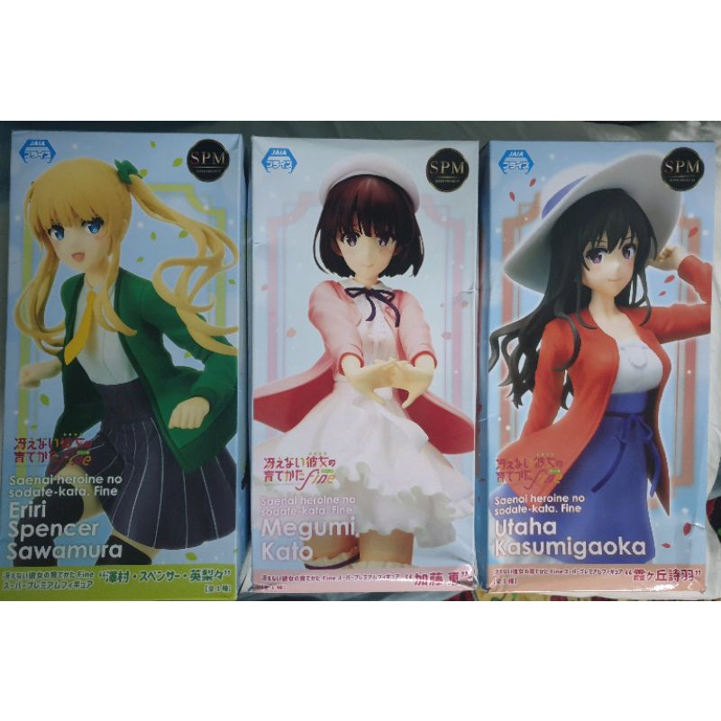[สินค้ามือ1]Saekano The Movie Finale SPM Figure Set3แบบ