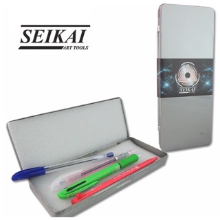 กล่องแสตนเลส Seikai SE888 ขนาด 7.5 x 19 ซม.