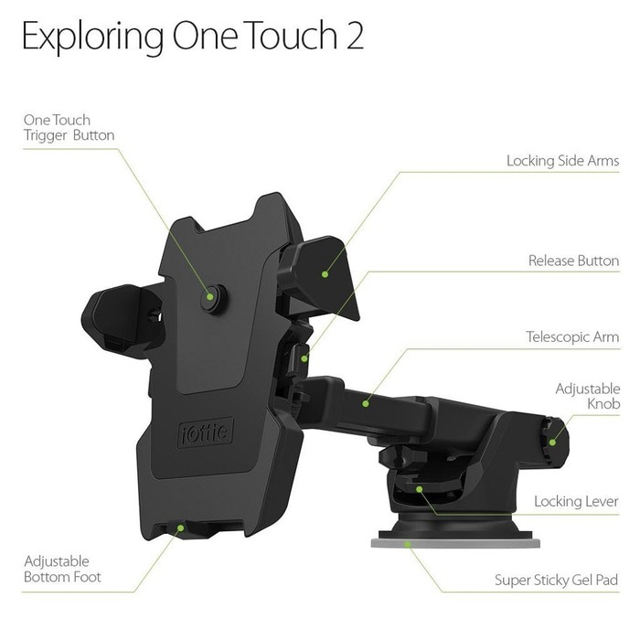 GTWIN Long Neck Car Holder ที่วางแดชบอร์ดสมาร์ทโฟน - UC8689