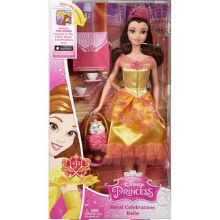 == SALE == ตุ๊กตาเจ้าหญิงเบลล์ Disney Princess Royal Celebrations Belle Doll ของแท้จาก Mattel