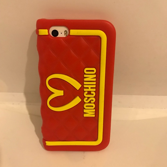 เคส iPhone 5s ซิลิโคน สีแดง มือสอง สภาพดี เหมือนใหม่