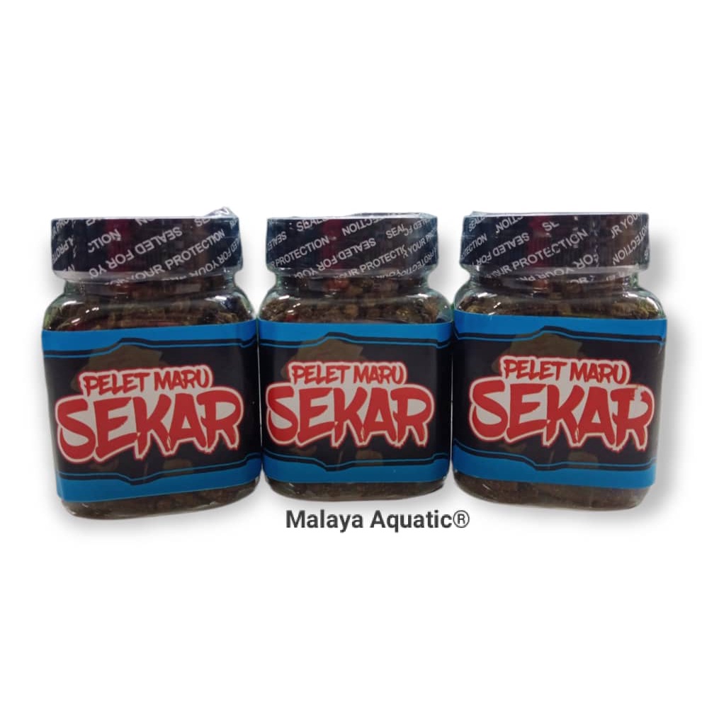 Maru SEKAR Pellets [เม็ดสําหรับchanna][ channa Food][เม็ดพิเศษสําหรับดอกจันน่าที่ผลิตโดยทีวีซาน]