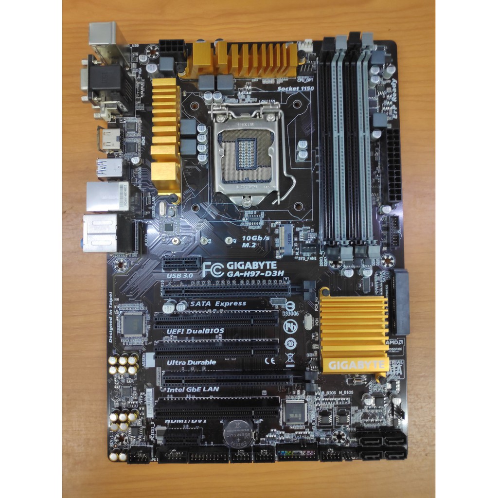 MAINBOARD (เมนบอร์ด) 1150 GIGABYTE GA-H97-D3H มือสอง