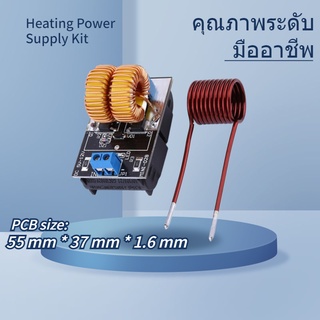 DC5-12V120WMiniZVS เครื่องทำความร้อนเหนี่ยวนำบอร์ด บอร์ดทําความร้อน โมดูลพาวเวอร์ซัพพลายความร้อนพร้อมขดลวด