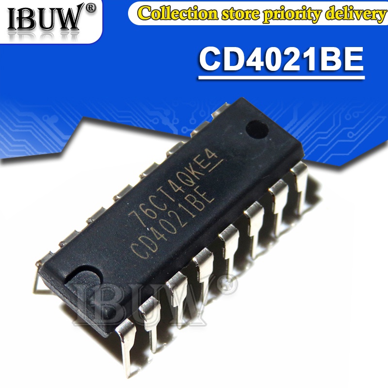 10 ชิ้น CD4021BE DIP16 CD4021 DIP-16 CD4021BD DIP Logic ชิป