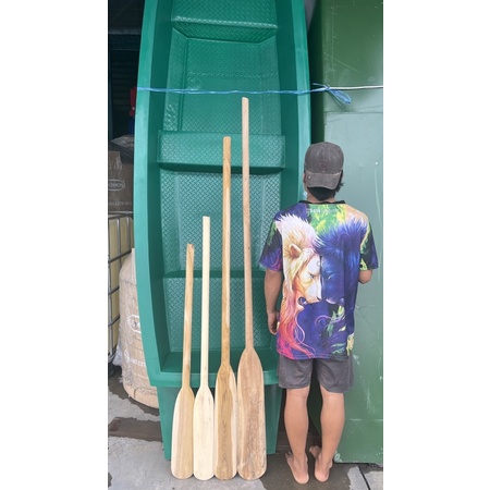ไม้พาย ไม้สักแท้ เนื้อไม้แท้ ความยาว140cm