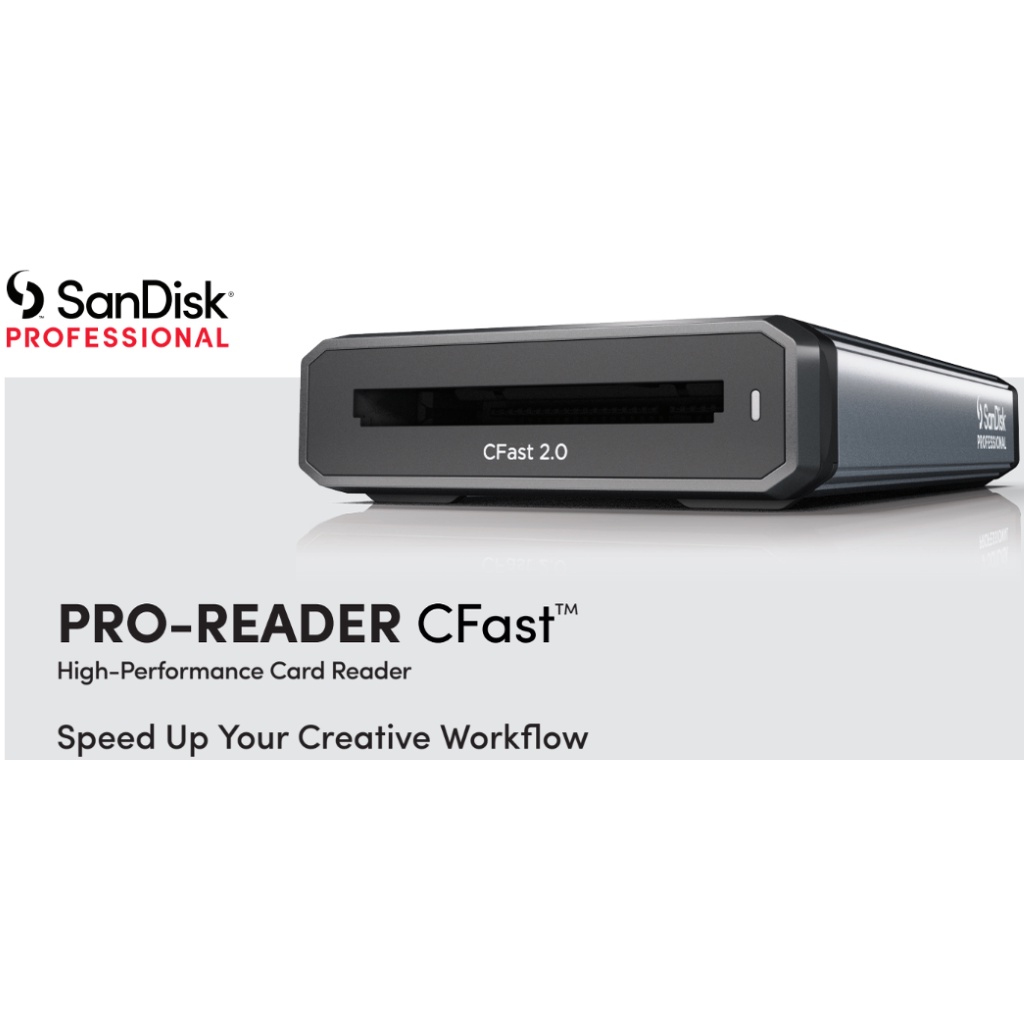 WD SanDisk Professional PRO-READER CFast Model : SDPR2E8-0000-GBAND