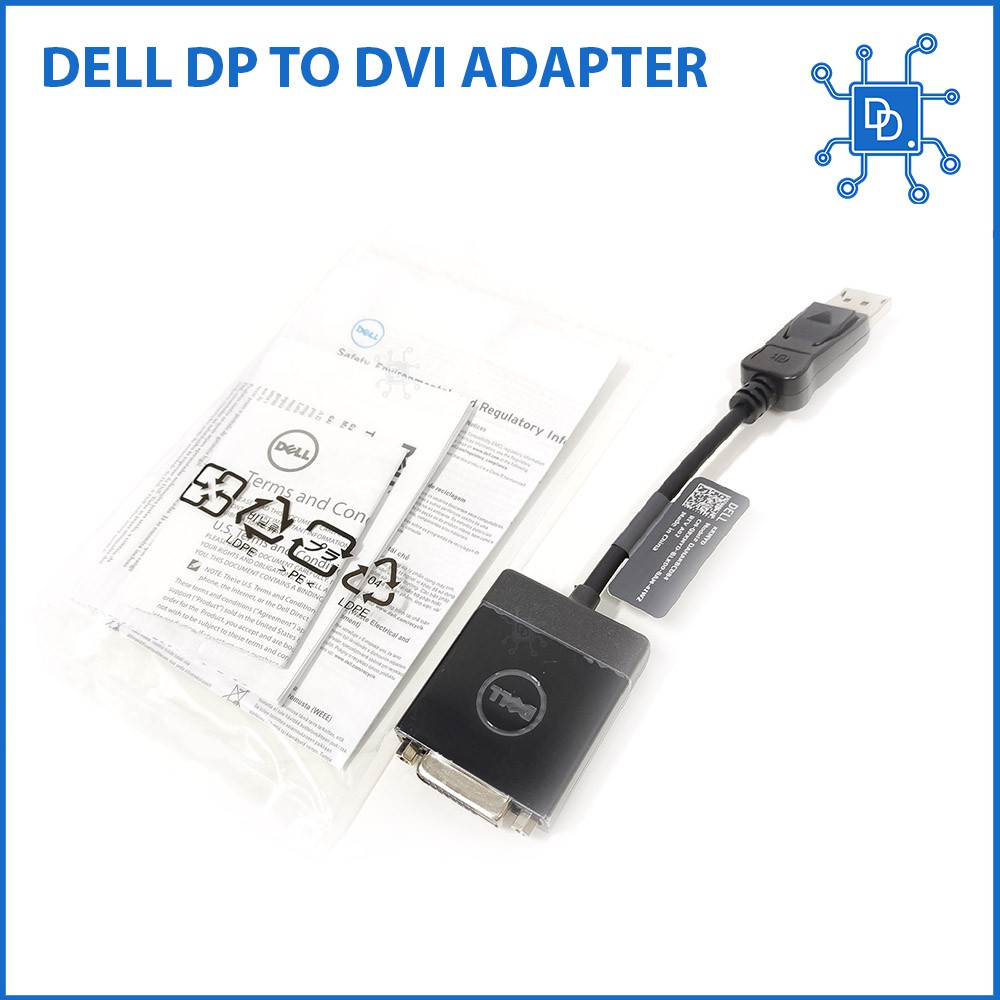 DELL DisplayPort to DVI Single-Link Adapter ( DP to DVI )