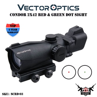 CONDOR 2X42 RED &amp; GREEN DOT SIGHT