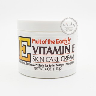 Fruit of the Earth ครีมบำรุงผิว Vitamin E Skin Care Cream 113 g