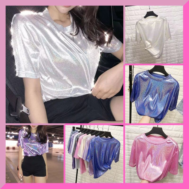 พร้อมส่ง ! เสื้อ Gitter วิ้งวับสะดุดตา