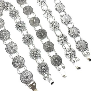 March jewelry เข็มขัดอีสาน ชุดล้านนาไท เข็มขัด เงินโบราณ เอว40นิ้ว