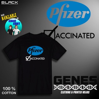 เสื้อยืดวินเทจ - 2022 เสื้อยืดอินเทรนด์ Pfizer วัคซีน Resbakuna ฉีดวัคซีน Unisex ผู้ชายผู้หญิงเสื้อ