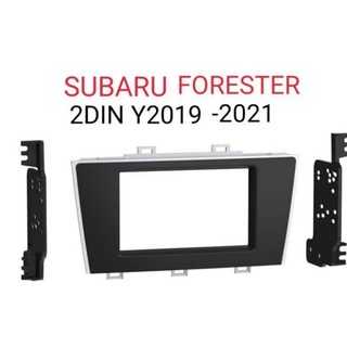 หน้ากากวิทยุ SUBARU FORESTER,ปี 2019-2021สำหรับเปลี่ยนเครื่องเล่นแบบ2DIN7"_18cm.(Products of Taiwan)