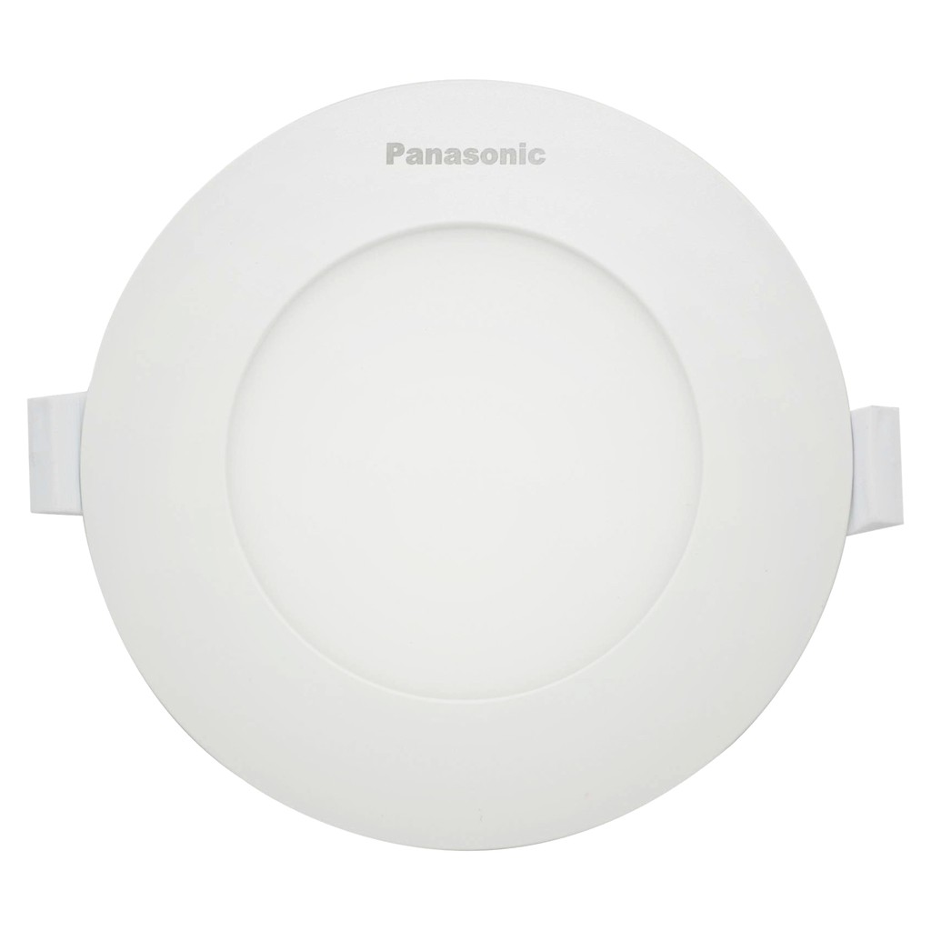 Panasonic โคมไฟดาวน์ไลท์ LED 8W แสงส้ม (WW) ขนาด 4 นิ้ว 124/019 ทรงกลม สีขาว