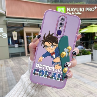 สําหรับ OPPO F11 Pro A9x A9 2019 เคส Tide Conan ดีไซน์ใหม่ เคสยางนิ่ม เลนส์เต็มรูปแบบ ฝาหลัง รูปแบบบาง ป้องกัน เคสกันกระแทก