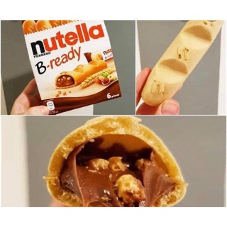 New‼️Nutella B-ready [นูเทลล่าบีเรดี้] มี6ชิ้นข132g