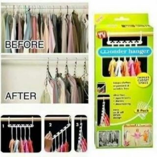 wonder hanger ไม้แขวนเพิ่มพื้นที่