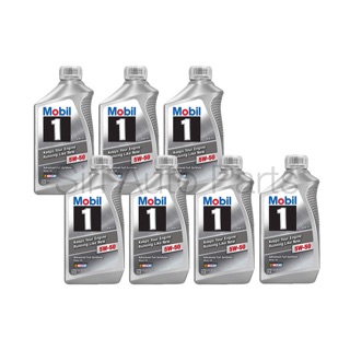น้ำมันเครื่องสังเคราะห์แท้ Mobil1 5W-50 FSx2 Keeps Your Engine Running Like New จำนวน 7 Qt