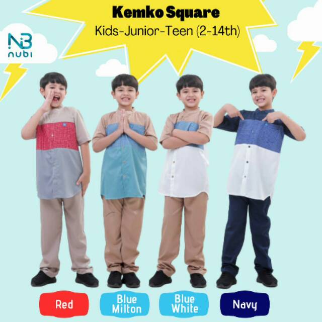 Kemko รองเท้าผ้าใบทรงสี่เหลี่ยม Nu Bintang Kokoanak
