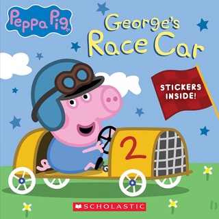 (พร้อมส่ง NEW BOOK) PEPPA PIG: GEORGES RACING CAR (BB)