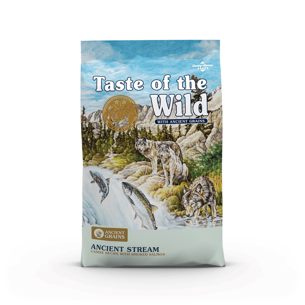 อาหารสุนัข Taste of the Wild® Ancient Stream Canine Recipe with Smoked Salmon 12 kg