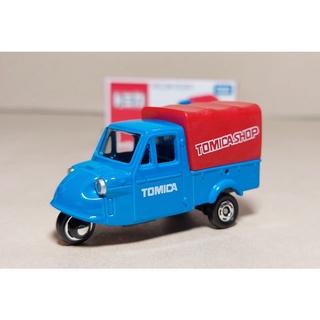 sh Tomica Die-cast Car Model Tomica Shop Daihatsu Midget blue/red color สเกล 1/50 สินค้ามือ 2 Lot ญี่ปุ่น กล่องไม่สวย