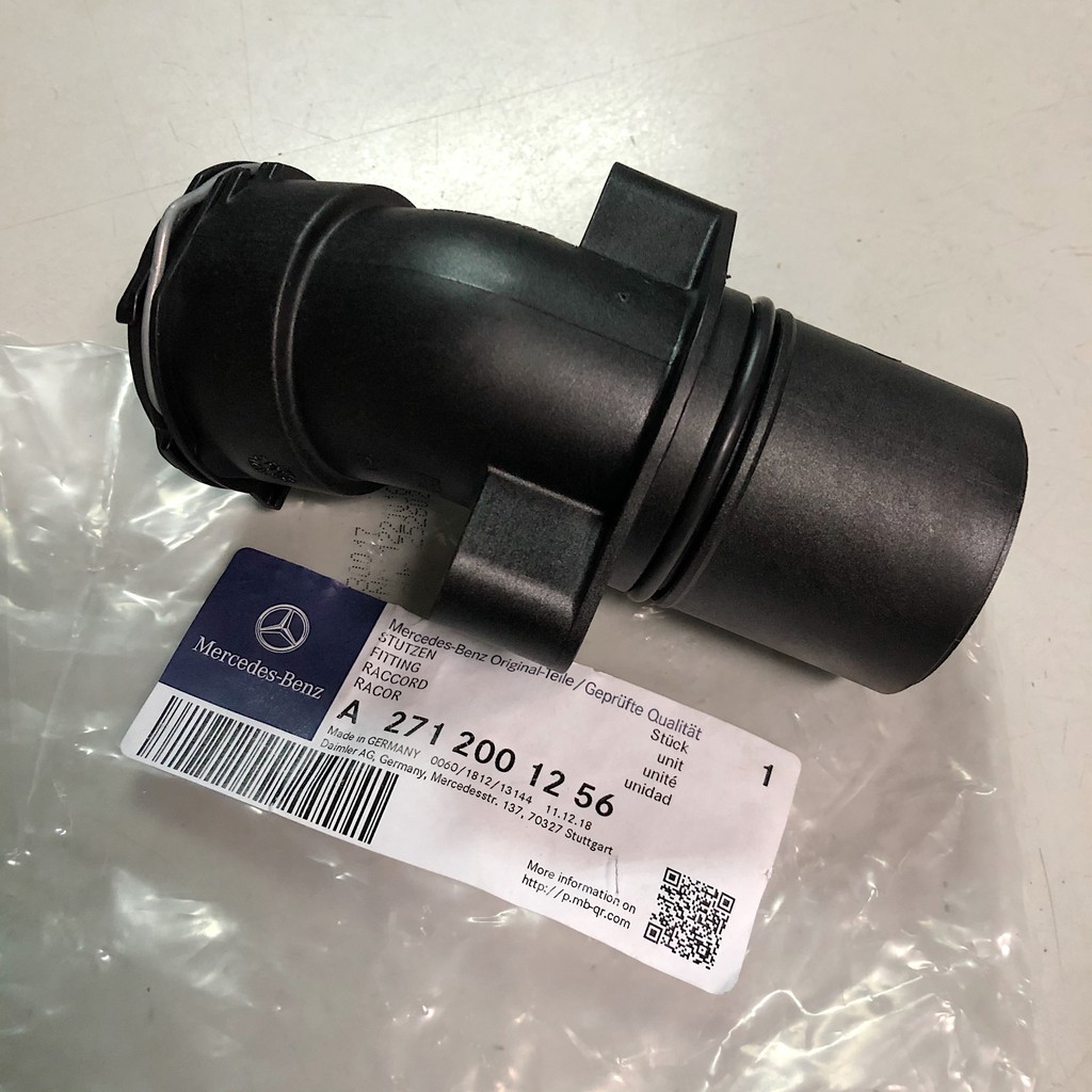 BENZแท้ ท่อวาล์วน้ำ M271 รุ่น W203 W204 W209 W211 R171 เบอร์ 271 200 12 56 (MADE IN GERMANY